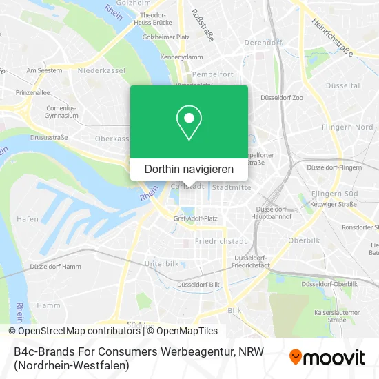 B4c-Brands For Consumers Werbeagentur Karte