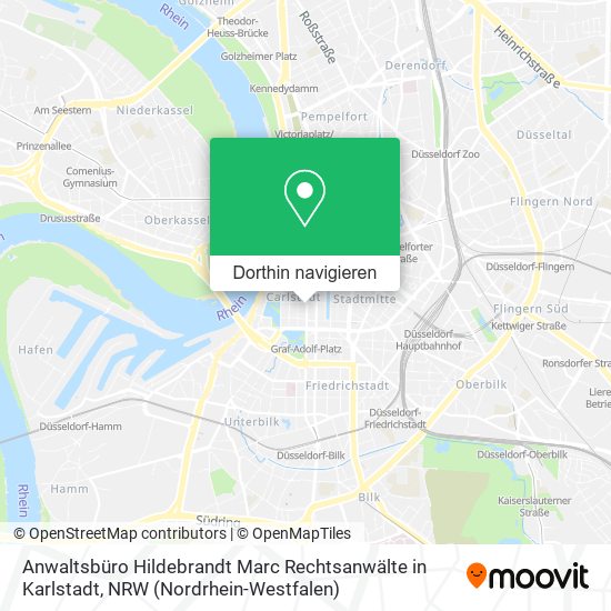 Anwaltsbüro Hildebrandt Marc Rechtsanwälte in Karlstadt Karte