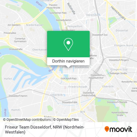 Friseur Team Düsseldorf Karte