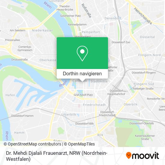 Dr. Mehdi Djalali Frauenarzt Karte