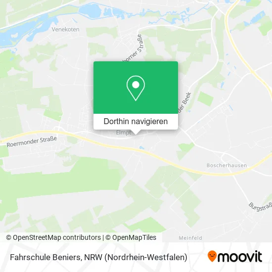 Fahrschule Beniers Karte