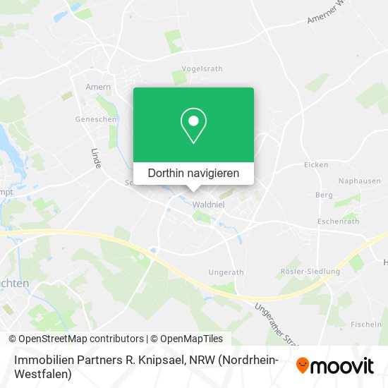 Immobilien Partners R. Knipsael Karte