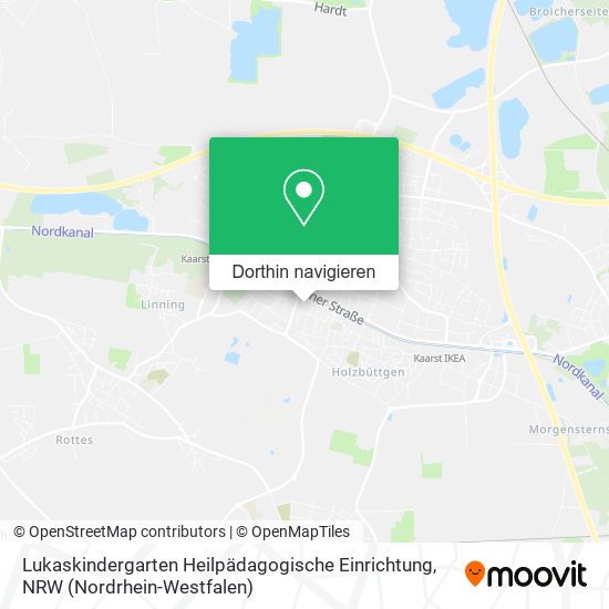 Lukaskindergarten Heilpädagogische Einrichtung Karte