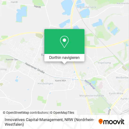 Innovatives Capital-Management Karte