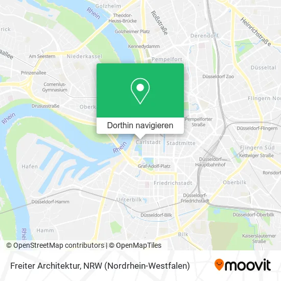 Freiter Architektur Karte