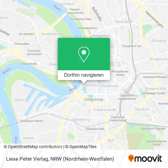 Liese Peter Verlag Karte