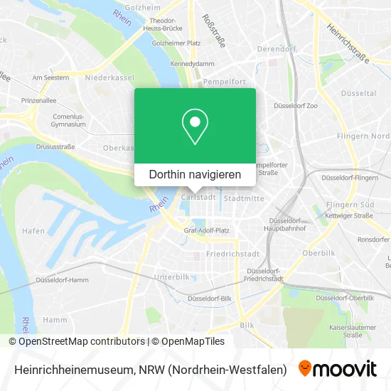 Heinrichheinemuseum Karte