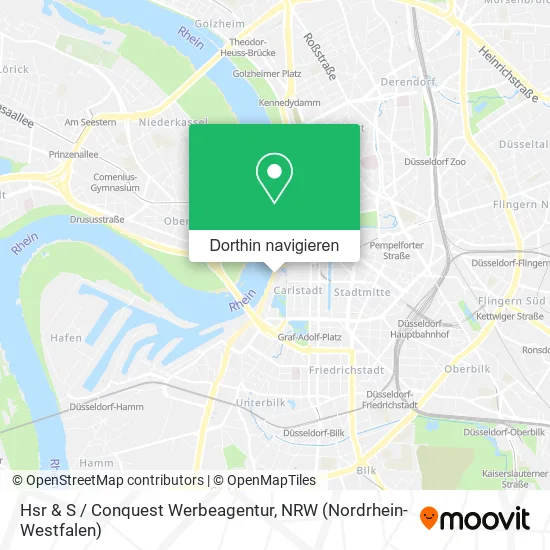 Hsr & S / Conquest Werbeagentur Karte