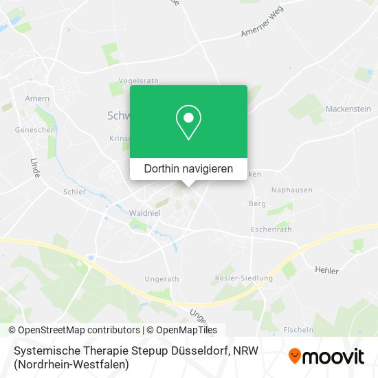 Systemische Therapie Stepup Düsseldorf Karte