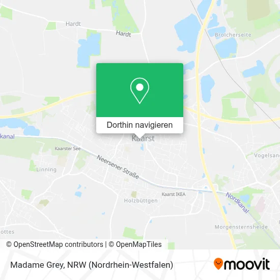 Madame Grey Karte