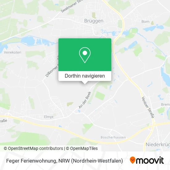 Feger Ferienwohnung Karte