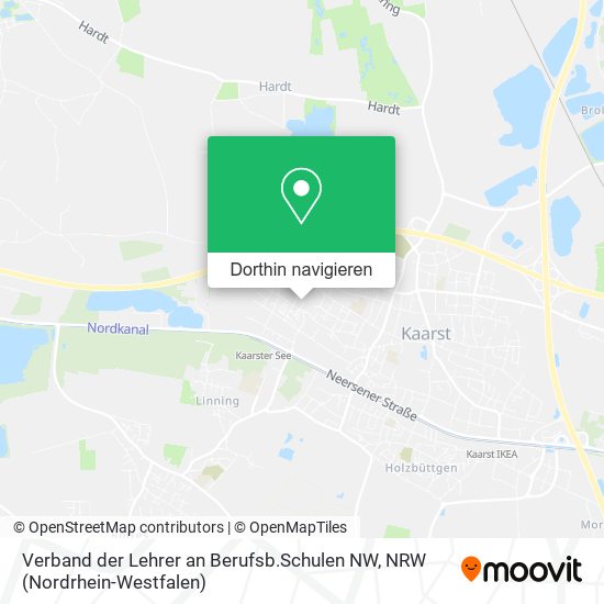 Verband der Lehrer an Berufsb.Schulen NW Karte