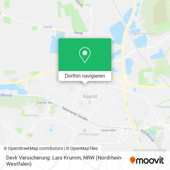 Devk Versicherung: Lars Krumm Karte