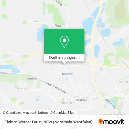 Elektro Werner Faust Karte