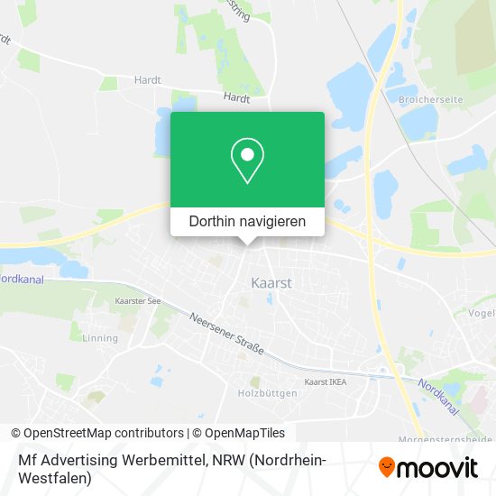 Mf Advertising Werbemittel Karte