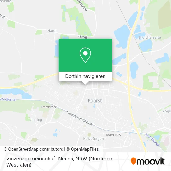 Vinzenzgemeinschaft Neuss Karte