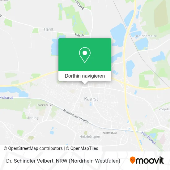 Dr. Schindler Velbert Karte