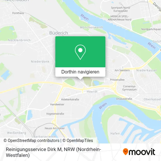 Reinigungsservice Dirk M Karte