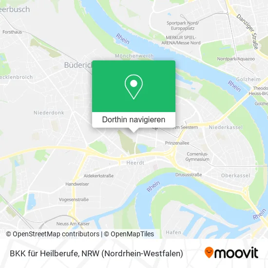 BKK für Heilberufe Karte