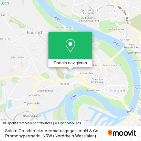 Solum Grundstücks-Vermietungsges. mbH & Co. Promohypermarkt Karte