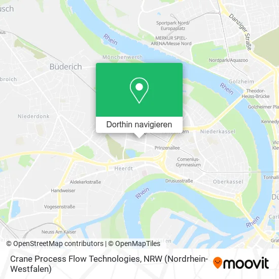 Crane Process Flow Technologies Karte