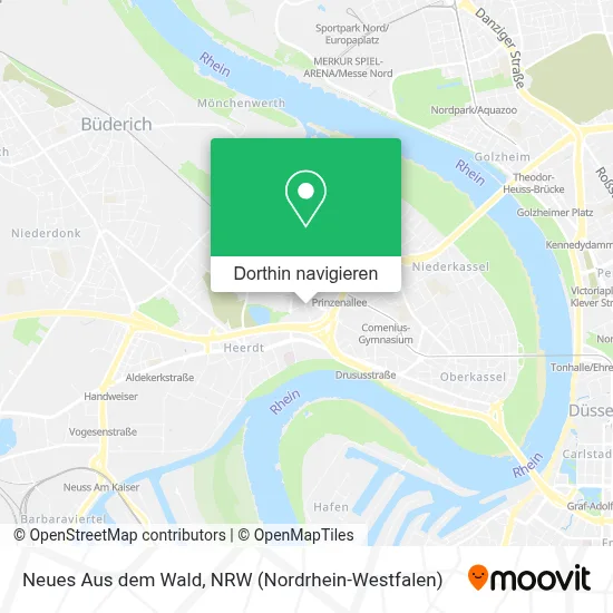 Neues Aus dem Wald Karte