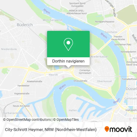 City-Schrott Heymer Karte