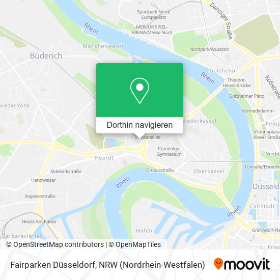 Fairparken Düsseldorf Karte