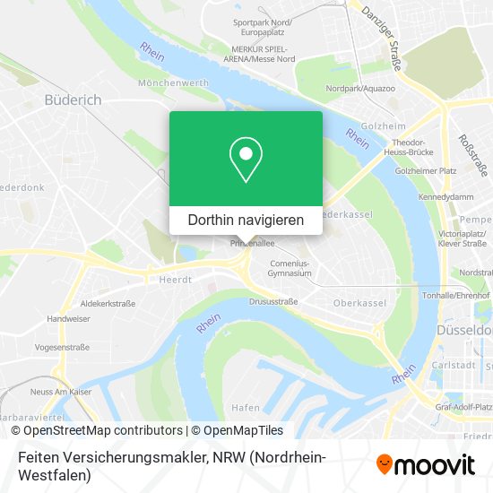 Feiten Versicherungsmakler Karte