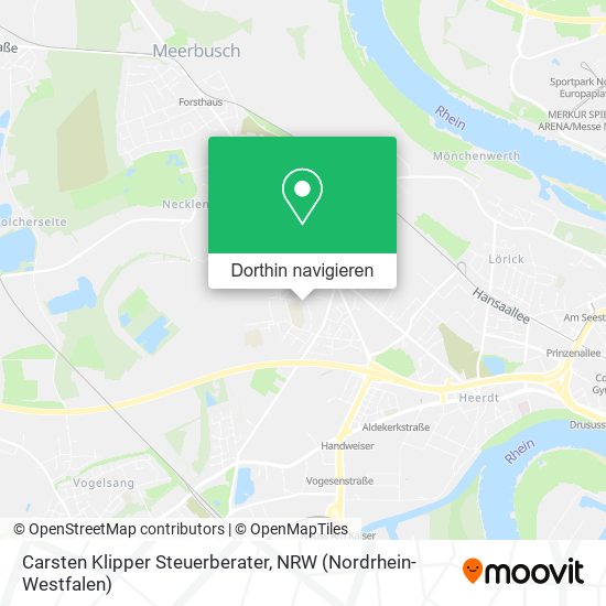 Carsten Klipper Steuerberater Karte