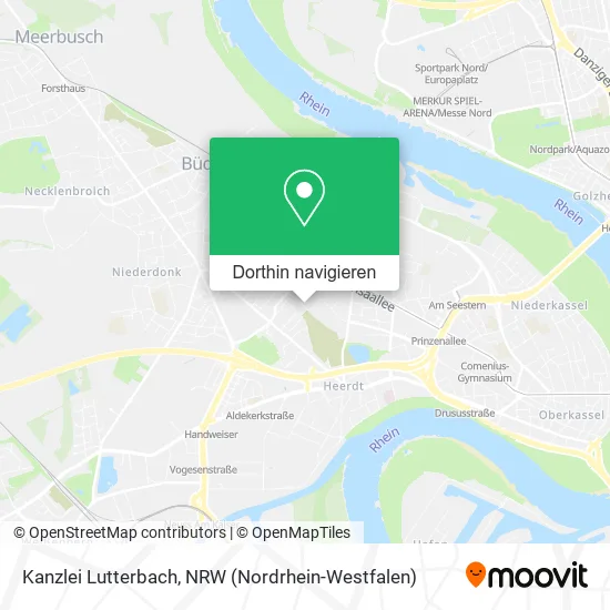 Kanzlei Lutterbach Karte