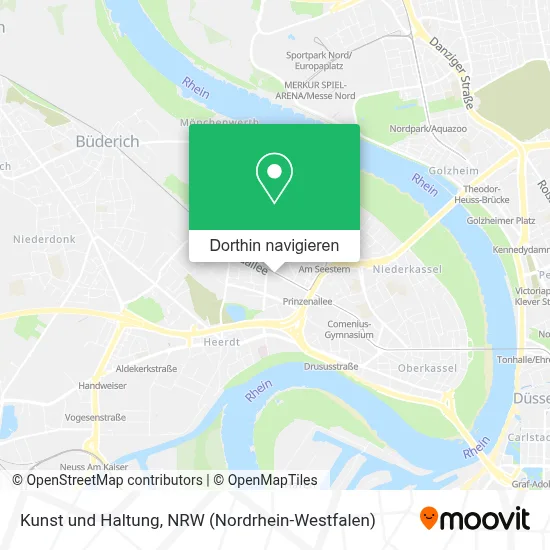 Kunst und Haltung Karte