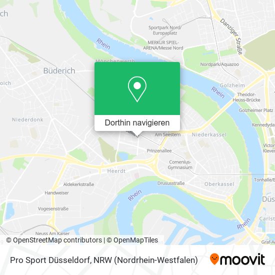 Pro Sport Düsseldorf Karte