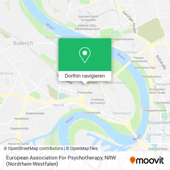 European Association For Psychotherapy Karte