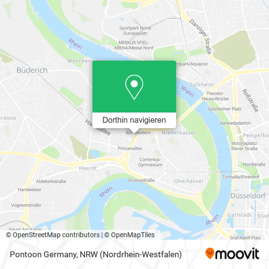 Pontoon Germany Karte