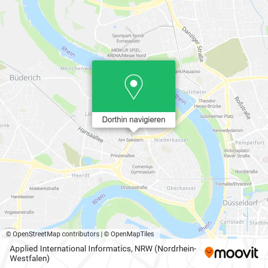 Applied International Informatics Karte