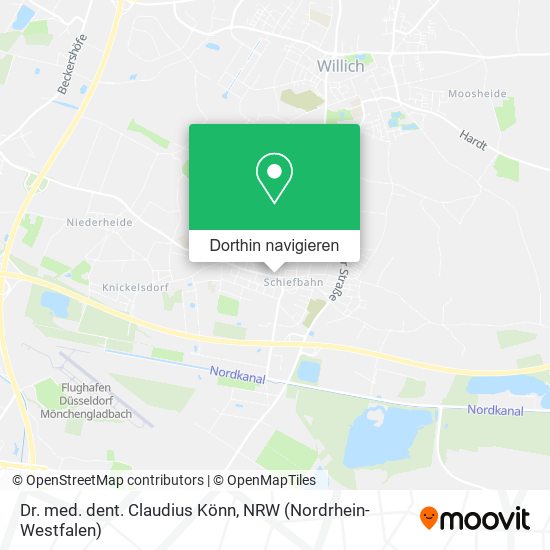 Dr. med. dent. Claudius Könn Karte