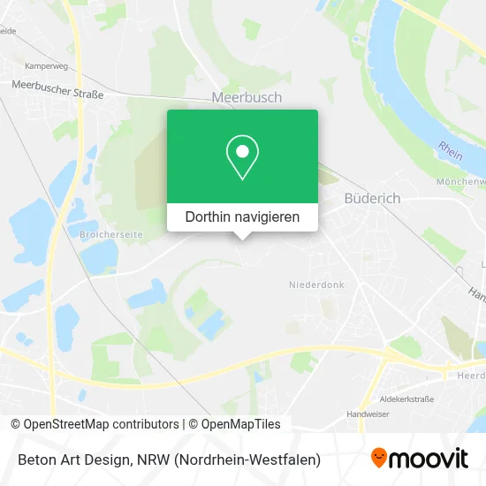 Beton Art Design Karte