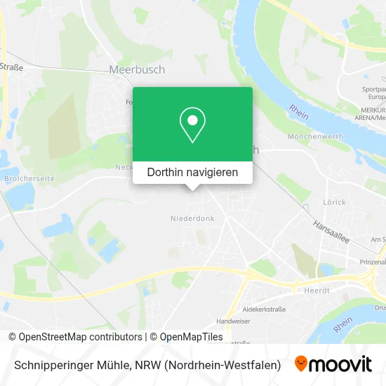 Schnipperinger Mühle Karte