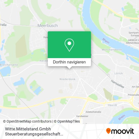 Witte.Mittelstand.Gmbh Steuerberatungsgesellschaft Wirtschaftsprüfungsgesellschaft Karte