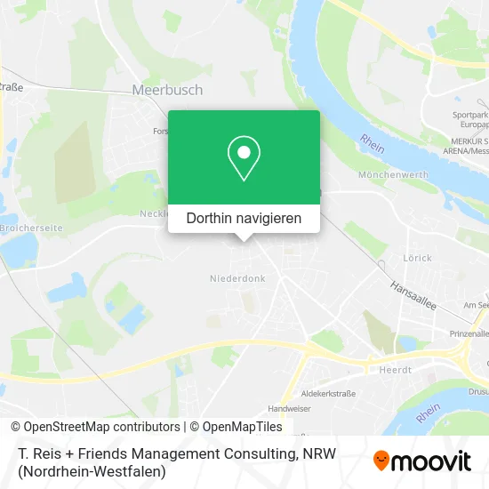 T. Reis + Friends Management Consulting Karte