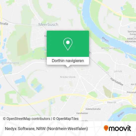 Nedyx Software Karte