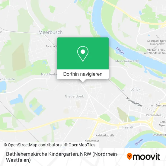 Bethlehemskirche Kindergarten Karte