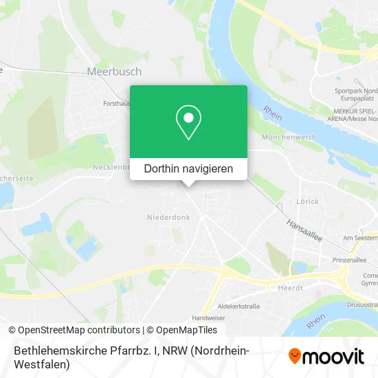 Bethlehemskirche Pfarrbz. I Karte