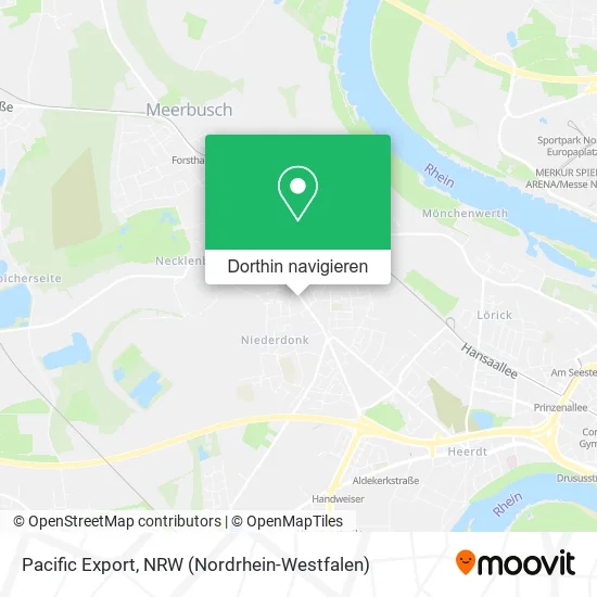 Pacific Export Karte