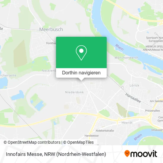 Innofairs Messe Karte