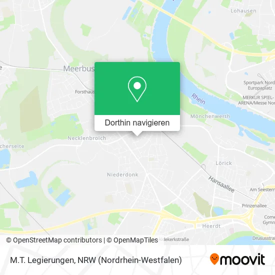 M.T. Legierungen Karte