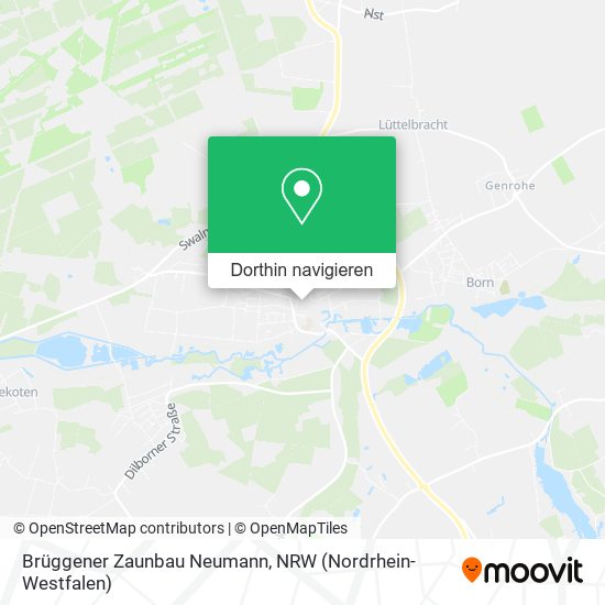Brüggener Zaunbau Neumann Karte