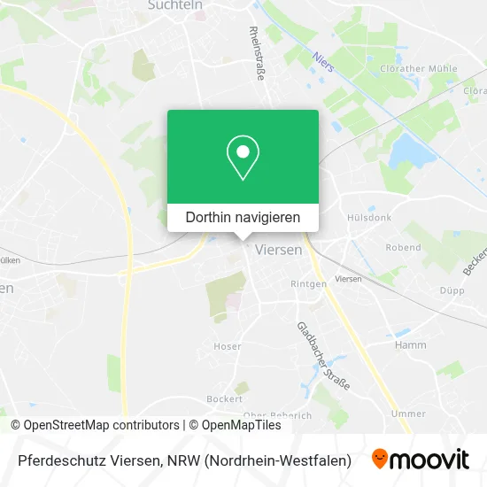 Pferdeschutz Viersen Karte