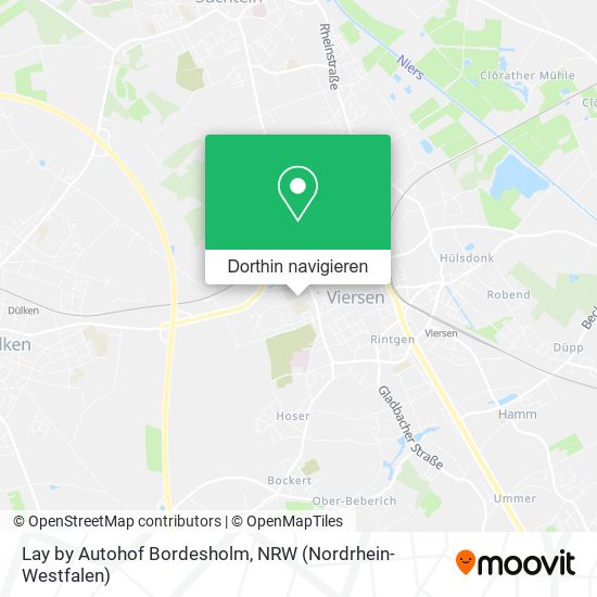 Lay by Autohof Bordesholm Karte